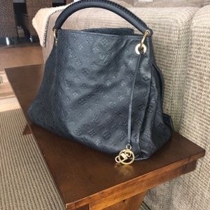 Louis Vuitton Empreinte Artsy MM Bag - BLUE